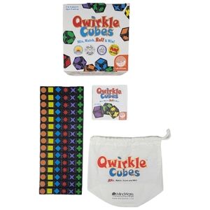 Qwirkle Cubes Mix, Match, Roll & Win Complete Game - MindWare 2009